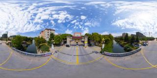 九州职业技术学院_航拍大门 拷贝_1